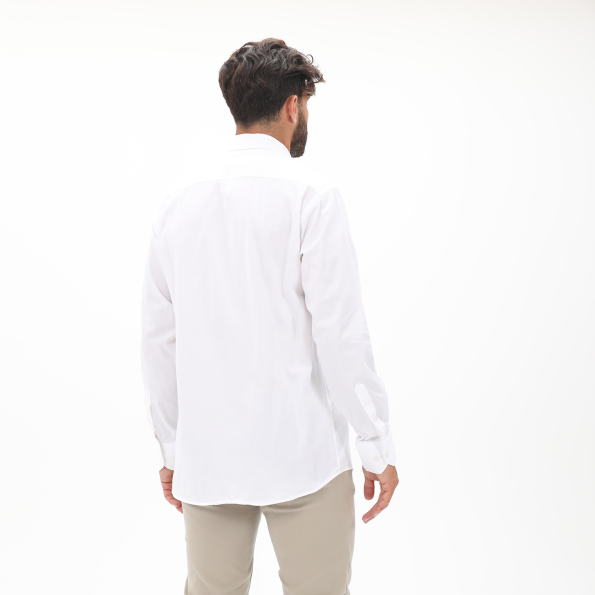Ανδρικό πουκάμισο MARTIN & CO 123-52-1460 REGULAR FIT λευκό Ανδρικά