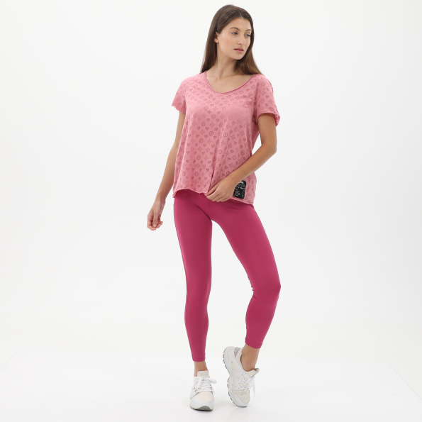 Γυναικείο ψηλόμεσο κολάν BODYTALK 1221-906206 STUDIOW φούξια Γυναικεία