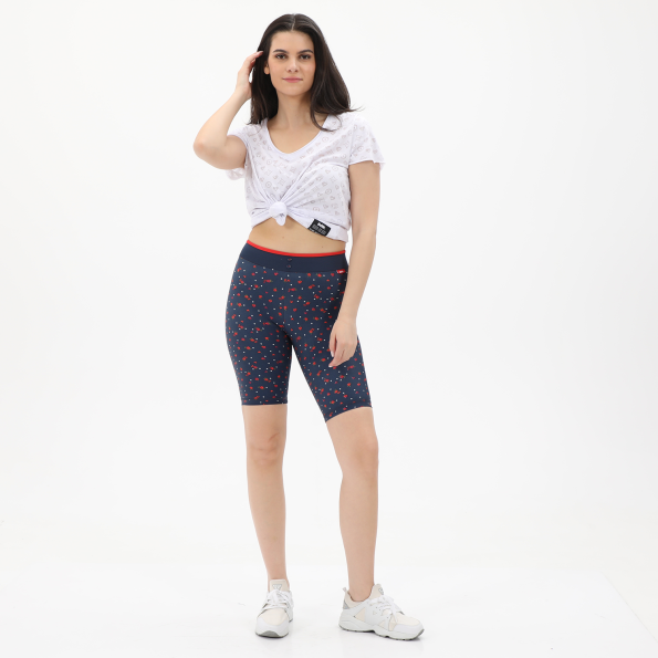 Γυναικείο ποδηλατικό κολάν BODYTALK 1221-907514 GRANDMAW μπλε κόκκινο