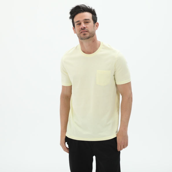 Ανδρικό t-shirt BODYTALK 1221-951328 εκρού