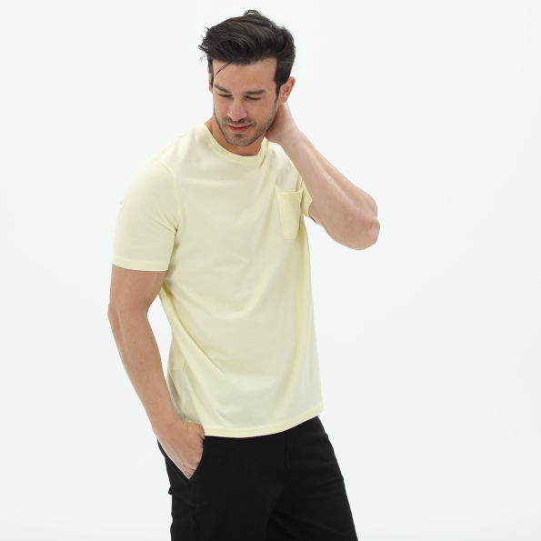 Ανδρικό t-shirt BODYTALK 1221-951328 εκρού Ανδρικά