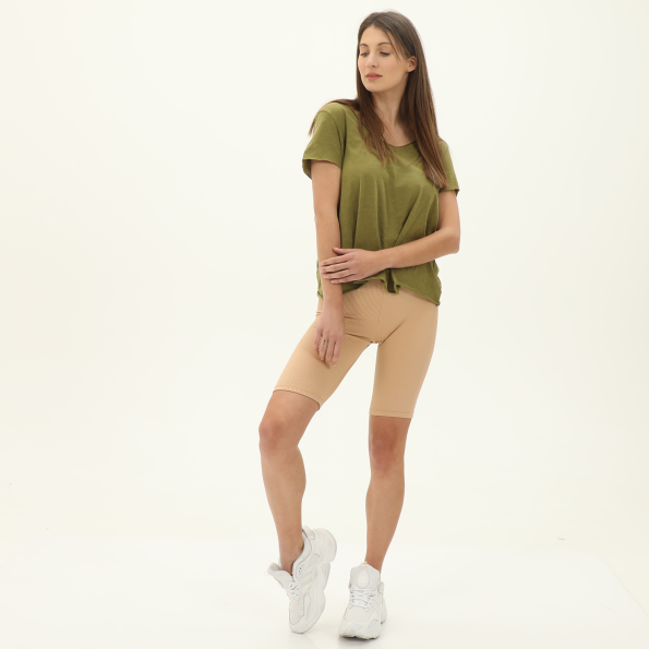 Γυναικείο ποδηλατικό κολάν BODYTALK 1211-909914 μπεζ Γυναικεία
