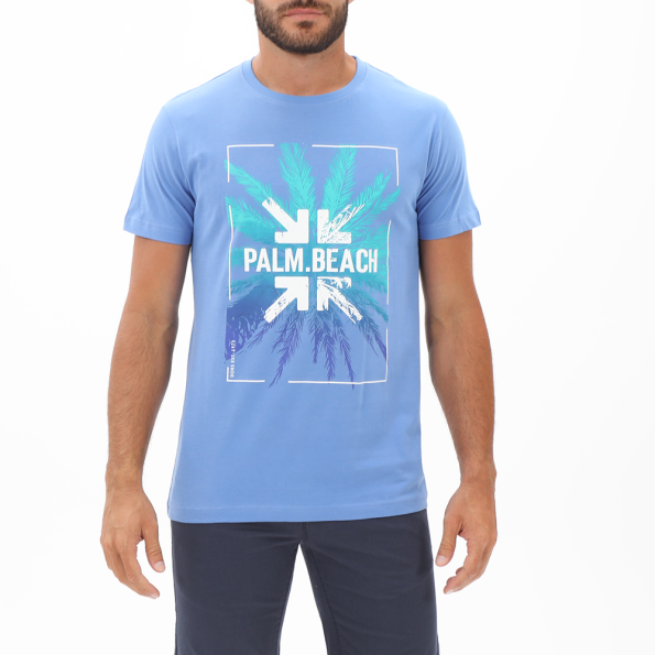 Ανδρικό t-shirt DORS 1132023.C03 μπλε
