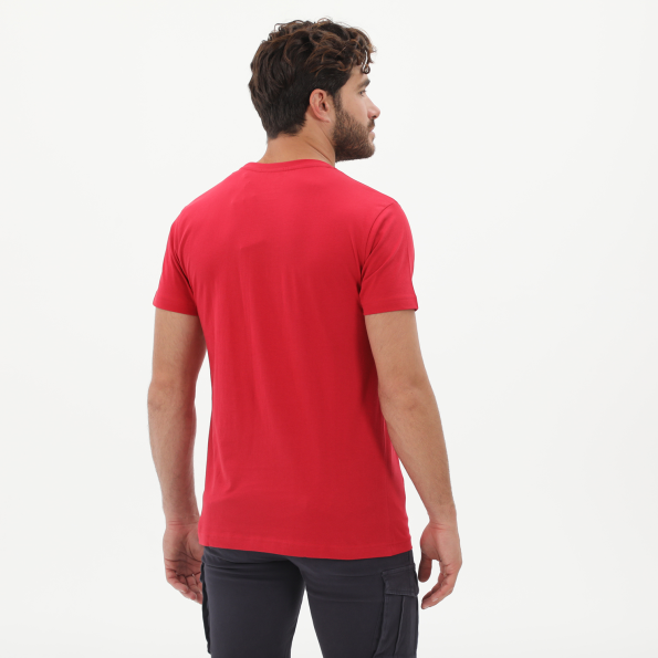 Ανδρικό t-shirt DORS 1132024.C01 κόκκινο