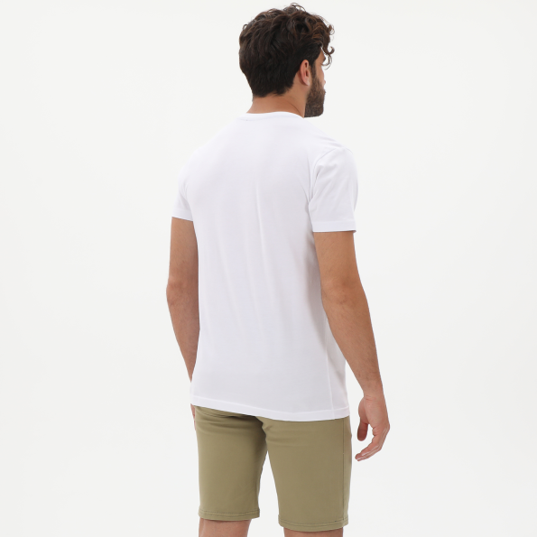 Ανδρικό t-shirt DORS 1132024.C03 λευκό
