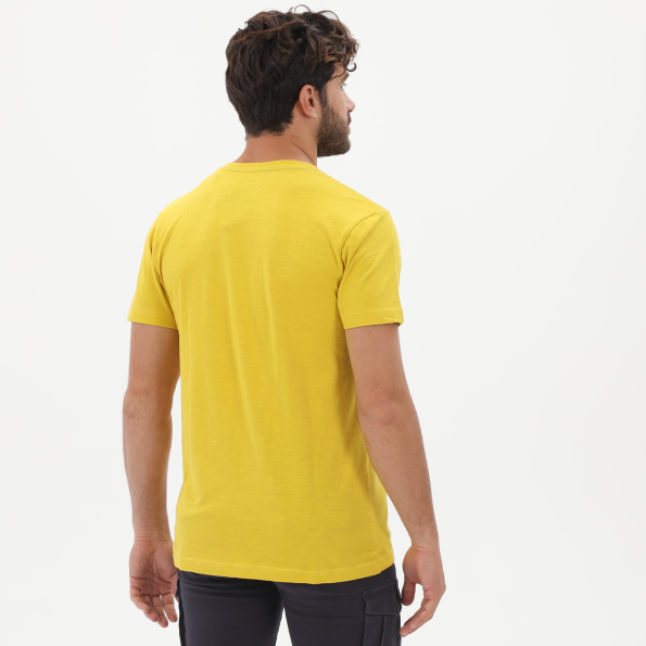 Ανδρικό t-shirt DORS 1132026.C01 κίτρινο