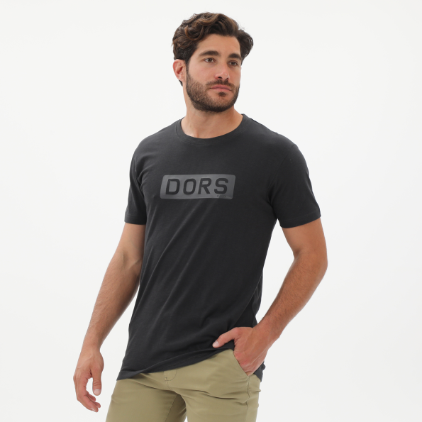 Ανδρικό t-shirt DORS 1132027.C03 ανθρακί