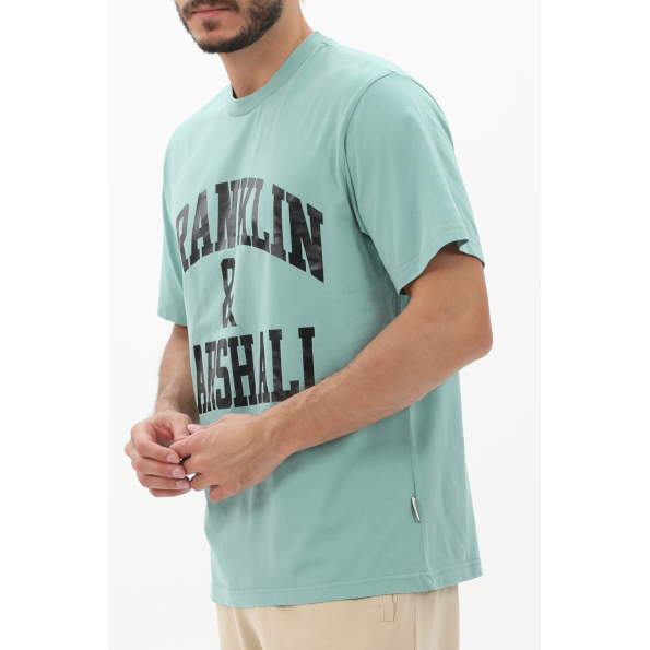 Ανδρικό t-shirt FRANKLIN & MARSHALL JM3011.000.1009P01 πράσινο Ανδρικά