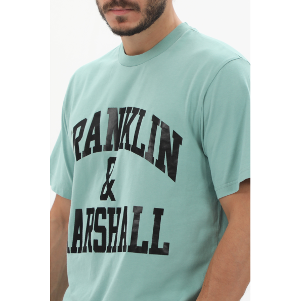 Ανδρικό t-shirt FRANKLIN & MARSHALL JM3011.000.1009P01 πράσινο Ανδρικά