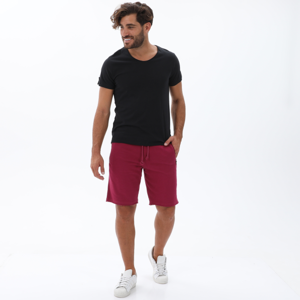 Ανδρική αθλητική βερμούδα BODYTALK 1221D-958104 SSM TOUGH μπορντό Ανδρικά