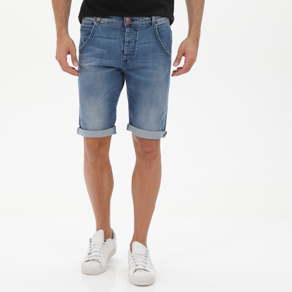 Ανδρική jean βερμούδα EDWARD JEANS MP-D-BRM-S22-015 TORIAN-S22 μπλε