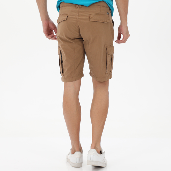 Ανδρική cargo βερμούδα EDWARD JEANS MP-N-BRM-S22-021 KASTEN καφέ Ανδρικά