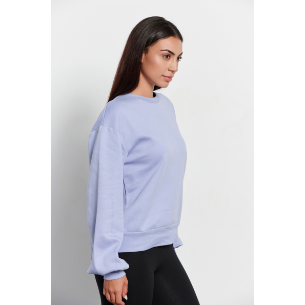 Γυναικεία μπλούζα φούτερ  BODYTALK 1232-904126 λιλά Γυναικεία