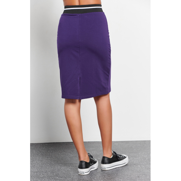 Γυναικεία φούστα BODYTALK 1232-905207 μοβ Γυναικεία