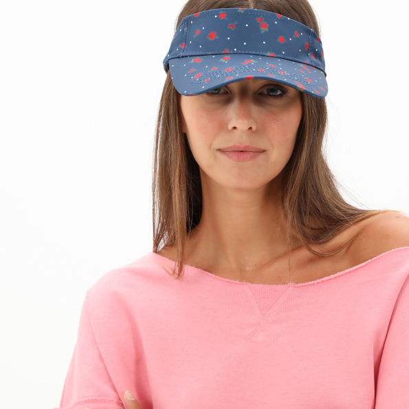 Γυναικείο visor καπέλο BODYTALK 1221-970055 ACCH TENNIS μπλε