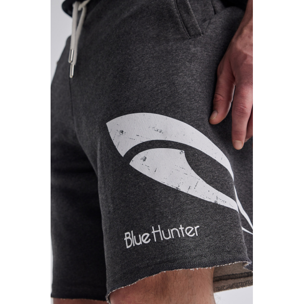 Ανδρική βερμούδα BLUE HUNTER 22001060105 EVERYDAY ανθρακί Ανδρικά