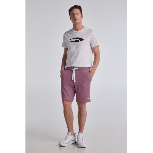 Ανδρική βερμούδα BLUE HUNTER 22001060213 CASUAL ροζ Ανδρικά