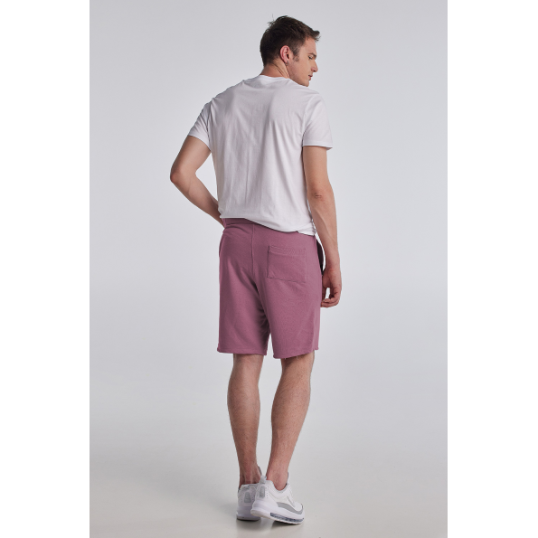 Ανδρική βερμούδα BLUE HUNTER 22001060213 CASUAL ροζ Ανδρικά