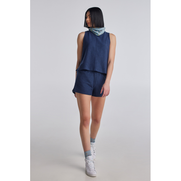 Γυναικείο σορτς BLUE HUNTER 22002070208 TOWEL μπλε
