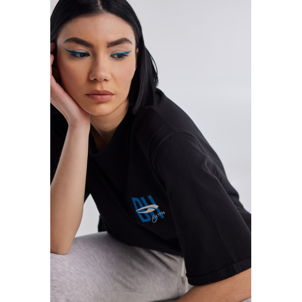 Unisex t-shirt BLUE HUNTER 22003010101 BH 98 μαύρο Ανδρικά