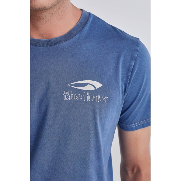 Ανδρικό t-shirt BLUE HUNTER 22003010318 SURFERS VIBE μπλε Ανδρικά
