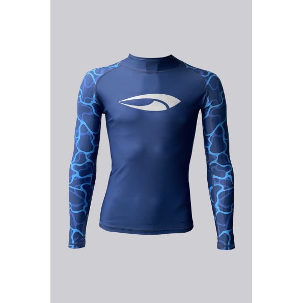 Ανδρική μπλούζα προστασίας UV BLUE HUNTER 22003140500 μπλε