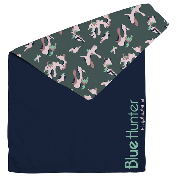 Πετσέτα παραλίας BLUE HUNTER 23003450400 CAMO PATTERN μπλε χακί (100x150cm)
