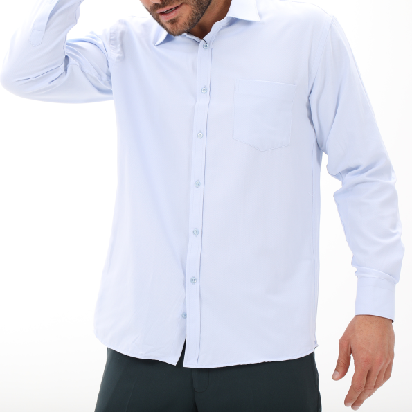 Ανδρικό πουκάμισο MARTIN & CO 123-52-1300 REGULAR FIT γαλάζιο