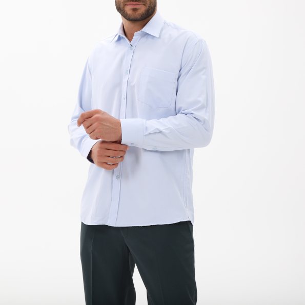 Ανδρικό πουκάμισο MARTIN & CO 123-52-1300 REGULAR FIT γαλάζιο Ανδρικά