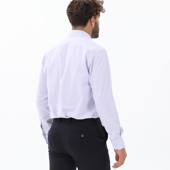 Ανδρικό πουκάμισο MARTIN & CO 123-52-1300 REGULAR FIT λιλά Ανδρικά
