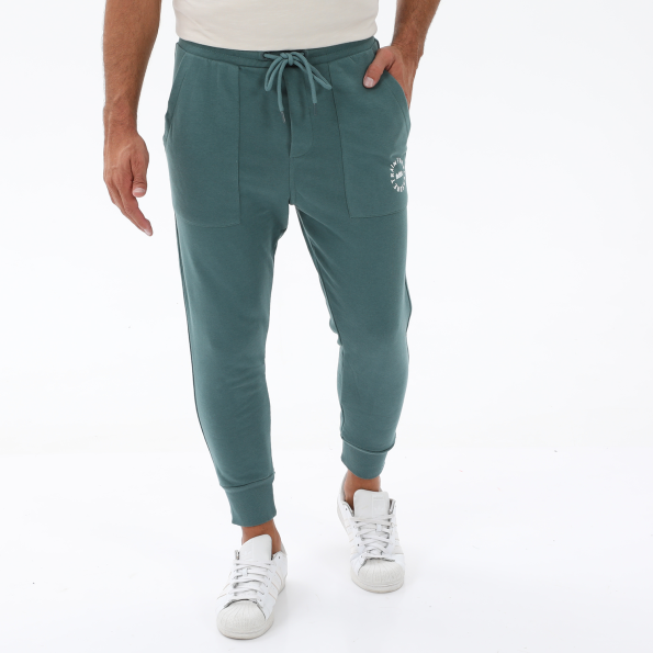 Ανδρικό παντελόνι φόρμας jogger BODYTALK 1222-951500 πράσινο