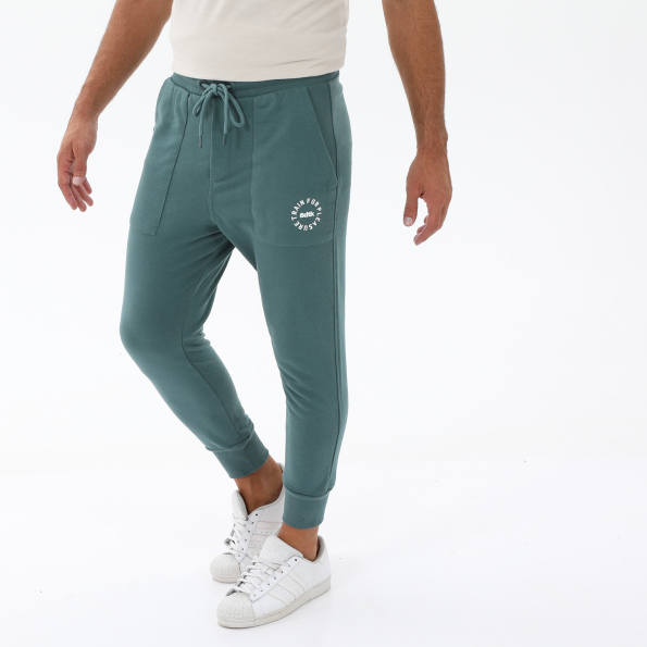 Ανδρικό παντελόνι φόρμας jogger BODYTALK 1222-951500 πράσινο Ανδρικά
