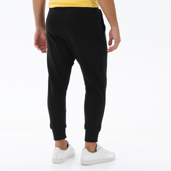 Ανδρικό παντελόνι φόρμας jogger BODYTALK 1222-951500 μαύρο Ανδρικά