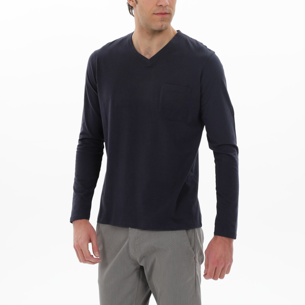 Ανδρική μπλούζα FRANK TAILOR 122-66-0002 μπλε Ανδρικά