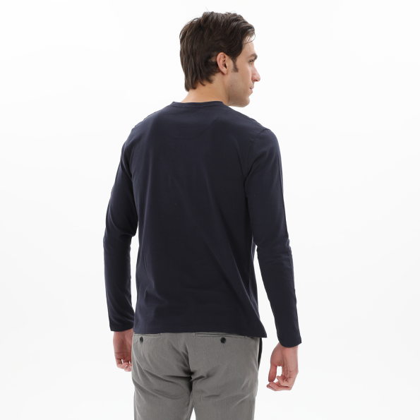 Ανδρική μπλούζα FRANK TAILOR 122-66-0002 μπλε Ανδρικά