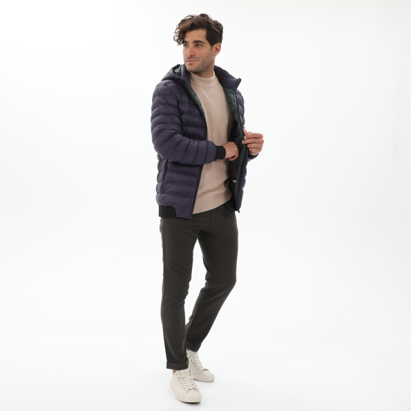 Ανδρικό μπουφάν DORS  3033011.C02 μωβ Ανδρικά