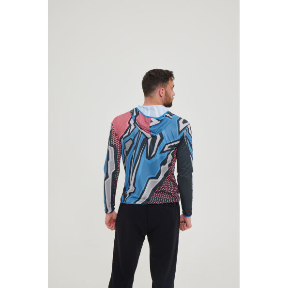 Unisex jacket BLUE HUNTER 23003260400 U QD CROSS πολύχρωμο Ανδρικά