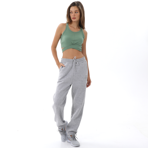 Γυναικείο αθλητικό cropped top BODYTALK 1212-902020 πράσινο Γυναικεία