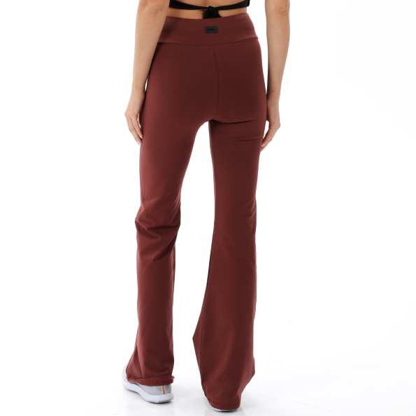 Γυναικείο αθλητικό παντελόνι BODYTALK 1212-902206 καφέ Γυναικεία