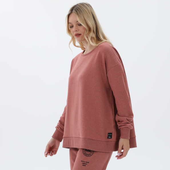 Γυναικεία φούτερ μπλούζα BODYTALK 1222-907026 κόκκινη Γυναικεία