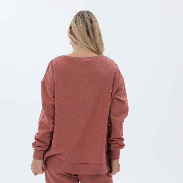 Γυναικεία φούτερ μπλούζα BODYTALK 1222-907026 κόκκινη Γυναικεία