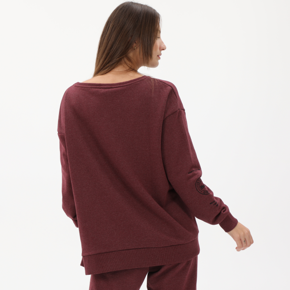 Γυναικεία φούτερ μπλούζα BODYTALK 1222-907026 κόκκινη Γυναικεία