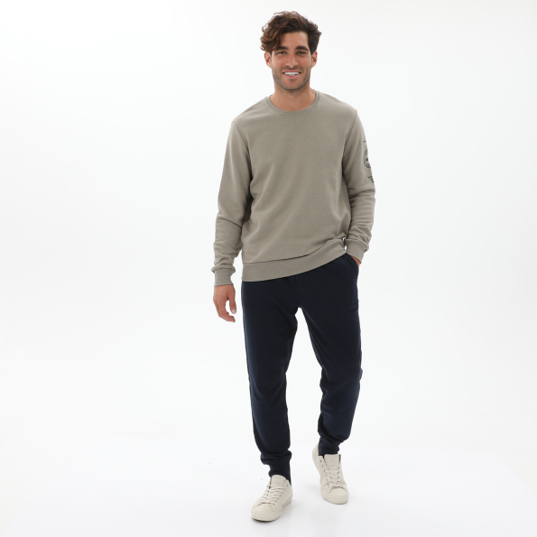 Ανδρική φούτερ μπλούζα BODYTALK 1222-957026 γκρι Ανδρικά
