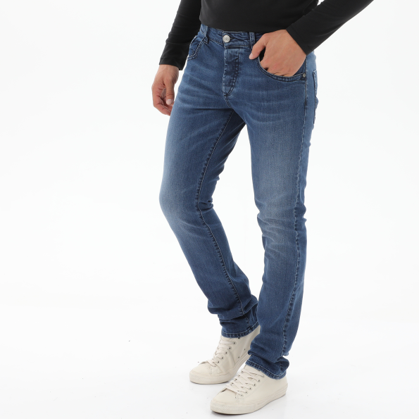 Ανδρικό jean παντελόνι EDWARD JEANS MP-D-JNS-S23-029 DANI μπλε Ανδρικά