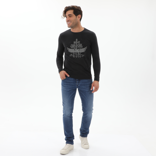 Ανδρικό jean παντελόνι EDWARD JEANS MP-D-JNS-S23-029 DANI μπλε Ανδρικά