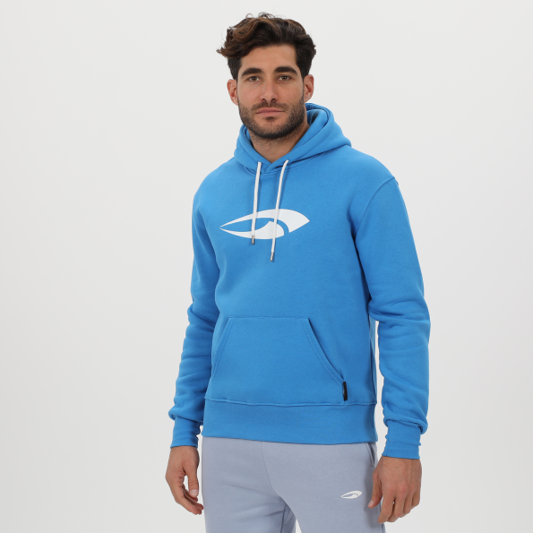 Ανδρική φούτερ μπλούζα BLUE HUNTER 24113080109 HOODIE CHARACTER γαλάζια Ανδρικά