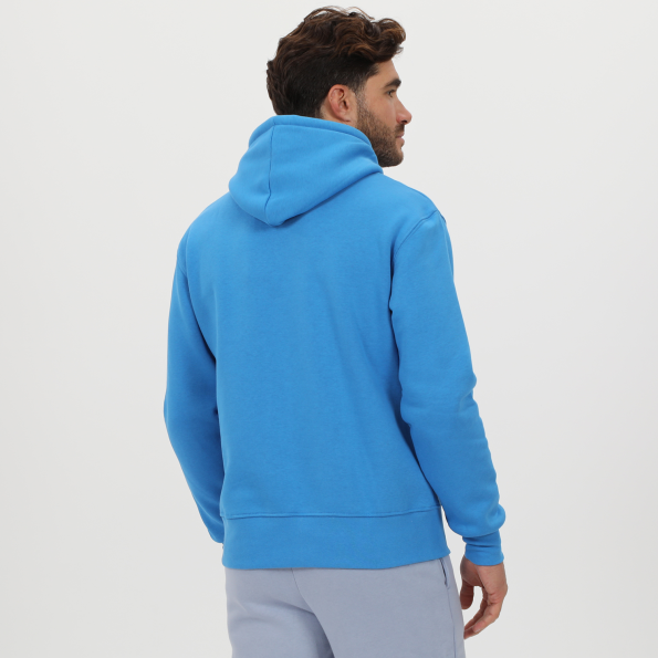 Ανδρική φούτερ μπλούζα BLUE HUNTER 24113080109 HOODIE CHARACTER γαλάζια Ανδρικά