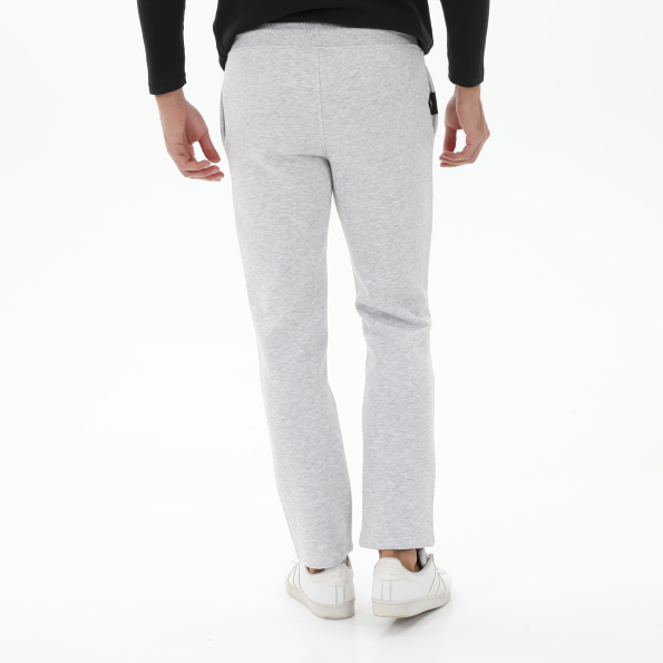 Ανδρικό παντελόνι φόρμας BLUE HUNTER 23111130104 JOGGER STRAIGHT γκρι Ανδρικά