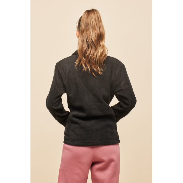 Unisex fleece ζακέτα BLUE HUNTER 23113380101 FLEECE EVEREST μαύρη Ανδρικά