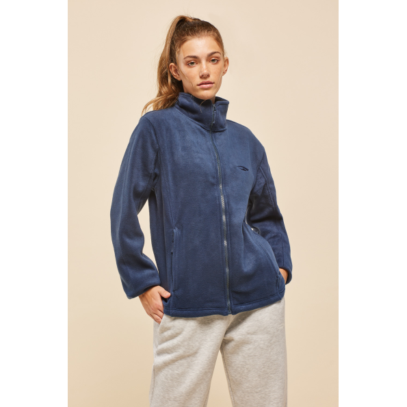 Unisex fleece ζακέτα BLUE HUNTER 23113380108 FLEECE EVEREST μπλε
